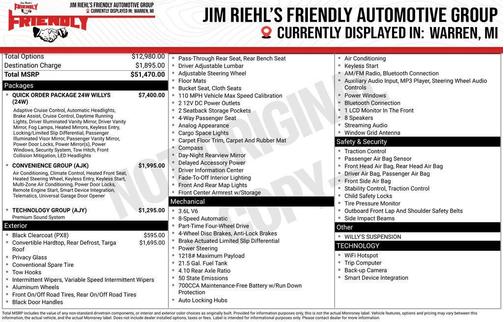 2024 Jeep Wrangler Willys