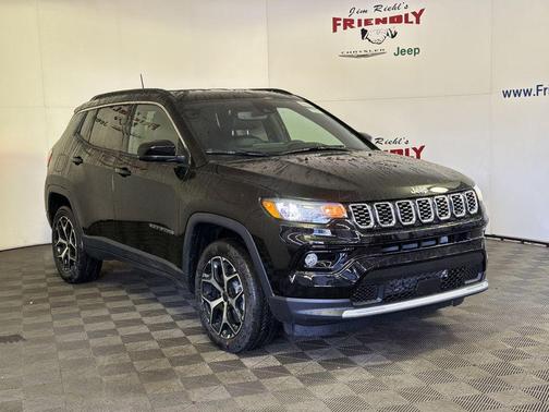 Diamond Black Crystal Pearlcoat 2026 Jeep Compass Limited