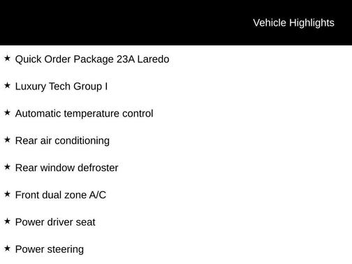 2023 Jeep Grand Cherokee L Laredo