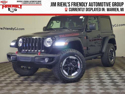 Black Clearcoat 2022 Jeep Wrangler Rubicon