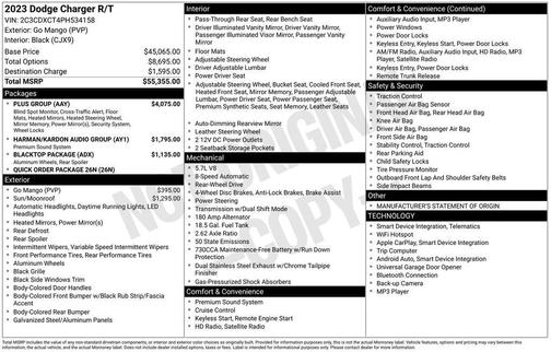 2023 Dodge Charger R/T