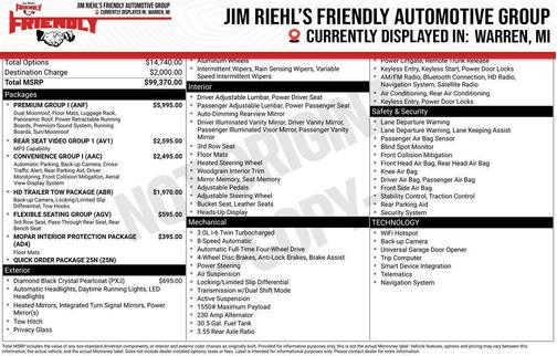 Diamond Black Crystal Pearlcoat 2024 Jeep Wagoneer L Series III 4x4