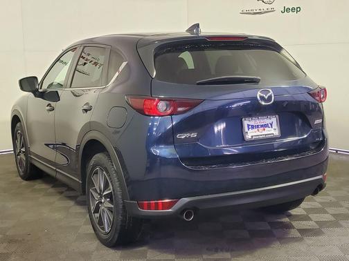 Deep Crystal Blue Mica 2018 Mazda CX-5 Touring