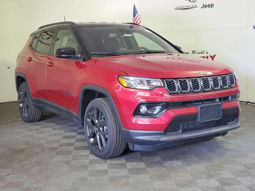 Red Hot Pearlcoat 2026 Jeep Compass Limited