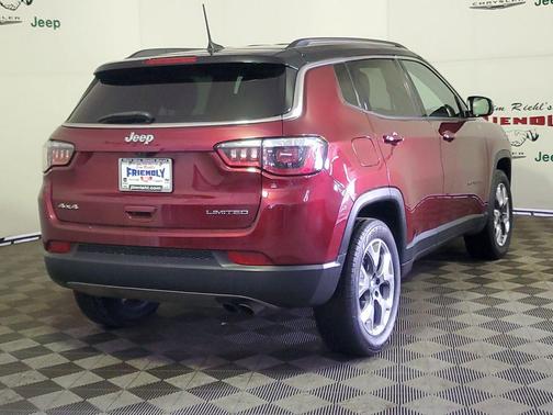Velvet Red Pearlcoat 2020 Jeep Compass Limited