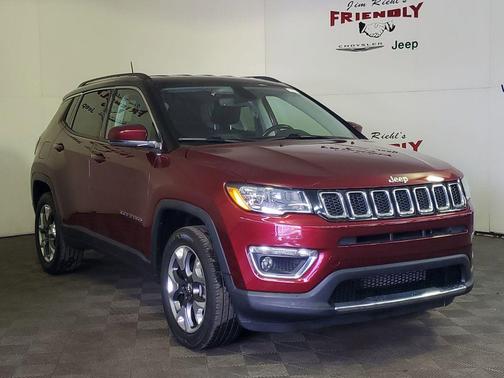 Velvet Red Pearlcoat 2020 Jeep Compass Limited