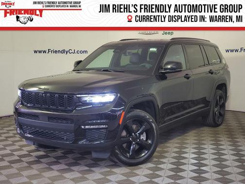Diamond Black Crystal Pearlcoat 2024 Jeep Grand Cherokee L Limited