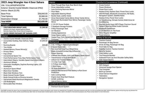 2023 Jeep Wrangler 4xe Sahara