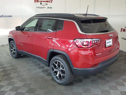 Red Hot Pearlcoat 2026 Jeep Compass Limited