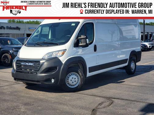 Bright White Clearcoat 2026 RAM ProMaster 2500 Tradesman