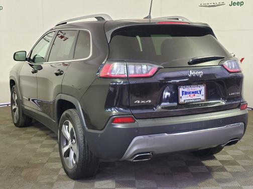 Diamond Black Crystal Pearlcoat 2021 Jeep Cherokee Limited