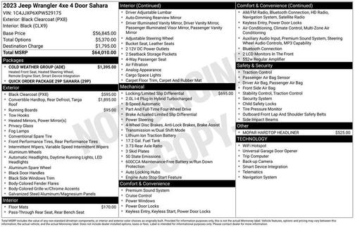 2023 Jeep Wrangler 4xe Sahara