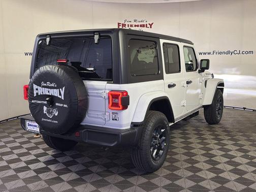 Bright White Clearcoat 2026 Jeep Wrangler 4-Door 85th Anniversary Edition