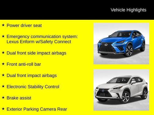 2019 Lexus NX 300 Base