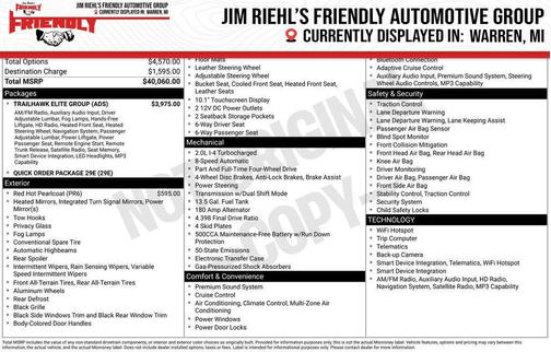 Red Hot Pearlcoat 2024 Jeep Compass Trailhawk