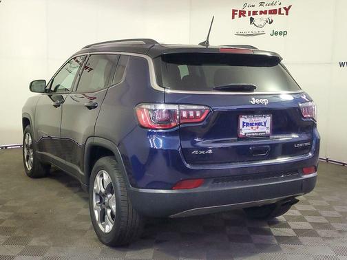 Jazz Blue Pearlcoat 2019 Jeep Compass Limited