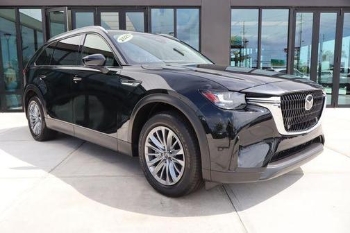 Jet Black Mica 2025 Mazda CX-90 3.3 Turbo Preferred