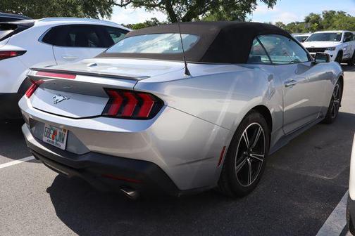 Iconic Silver Metallic 2024 Ford Mustang EcoBoost Premium