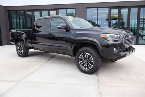 Midnight Black Metallic 2021 Toyota Tacoma TRD Sport