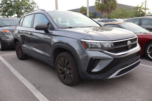 Platinum Gray Metallic 2023 Volkswagen Taos 1.5T S