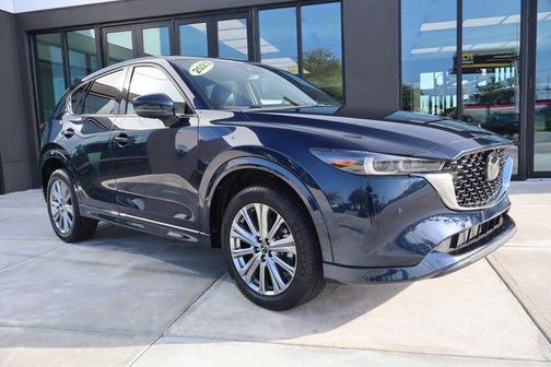 Deep Crystal Blue Mica 2023 Mazda CX-5 2.5 Turbo Signature