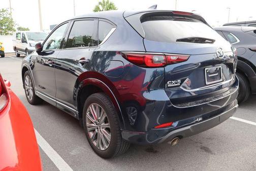 Deep Crystal Blue Mica 2023 Mazda CX-5 2.5 Turbo Signature