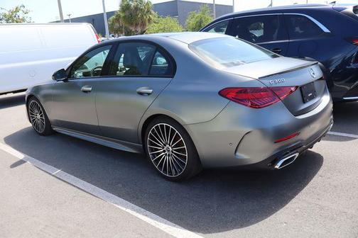 Black 2022 Mercedes-Benz C-Class Sedan
