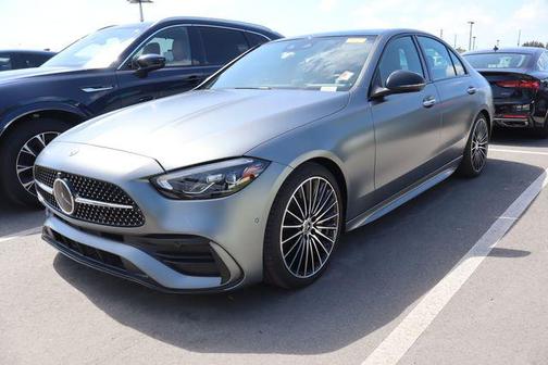 Black 2022 Mercedes-Benz C-Class Sedan