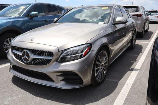 Black 2021 Mercedes-Benz C-Class Sedan