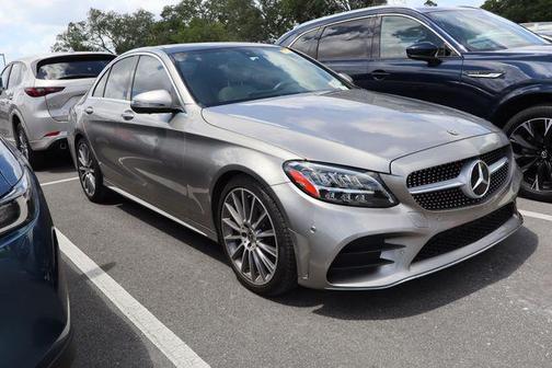 Black 2021 Mercedes-Benz C-Class Sedan