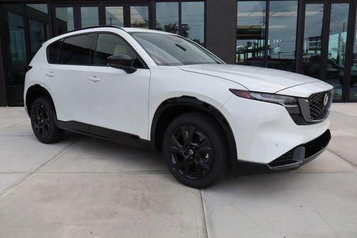 Rhodium White Metallic 2026 Mazda CX-5 2.5 S Premium Plus Package