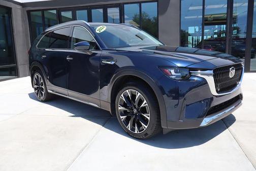 Deep Crystal Blue Mica 2024 Mazda CX-90 PHEV Premium