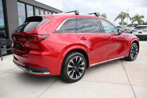 Soul Red Crystal Metallic 2024 Mazda CX-90 3.3 Turbo S