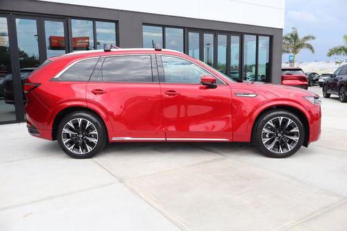 Soul Red Crystal Metallic 2024 Mazda CX-90 3.3 Turbo S