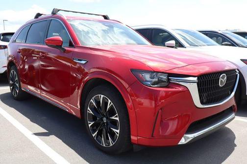 Soul Red Crystal Metallic 2024 Mazda CX-90 3.3 Turbo S