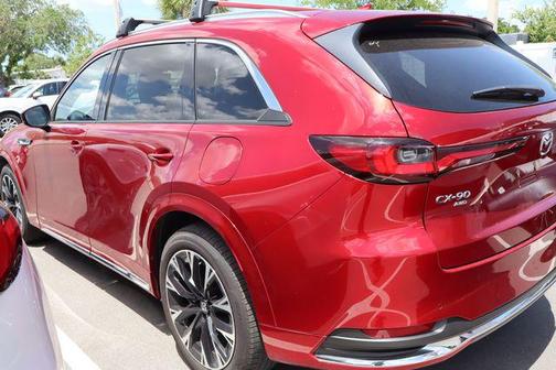 Soul Red Crystal Metallic 2024 Mazda CX-90 3.3 Turbo S