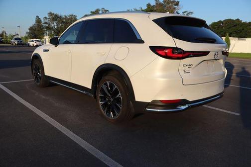 Rhodium White Premium 2024 Mazda CX-90 PHEV Premium Plus