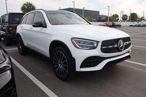 White 2021 Mercedes-Benz GLC 300 Base