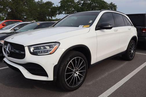 White 2021 Mercedes-Benz GLC 300 Base