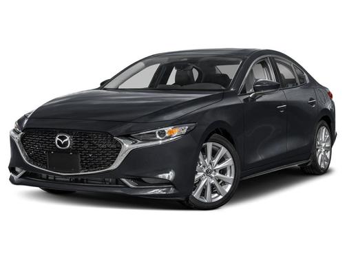 Jet Black 2026 Mazda Mazda3 FWD w/Preferred Package