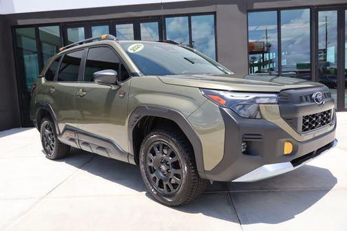 Green Metallic 2026 Subaru Forester Wilderness