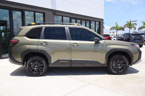 Green Metallic 2026 Subaru Forester Wilderness
