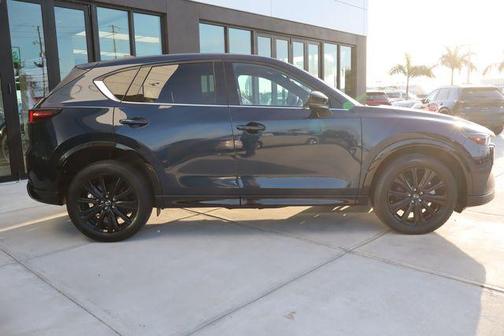 Deep Crystal Blue Mica 2025 Mazda CX-5 2.5 Turbo Premium