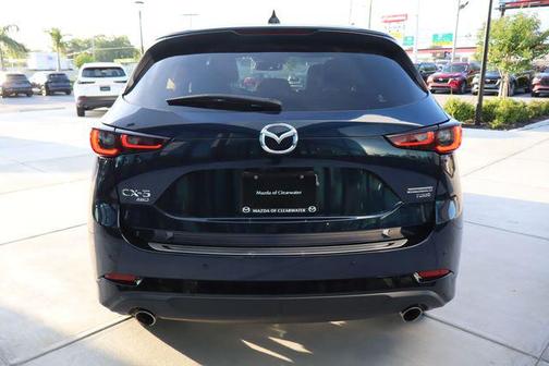 Deep Crystal Blue Mica 2025 Mazda CX-5 2.5 Turbo Premium
