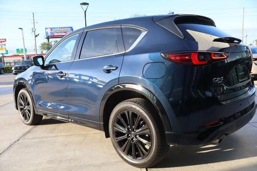 Deep Crystal Blue Mica 2025 Mazda CX-5 2.5 Turbo Premium