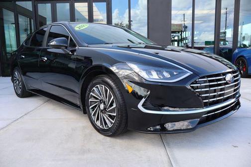 Onyx Black 2023 Hyundai SONATA Hybrid SE