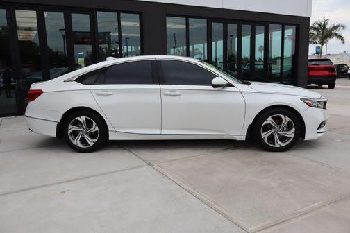 Platinum White Pearl 2020 Honda Accord EX 1.5T