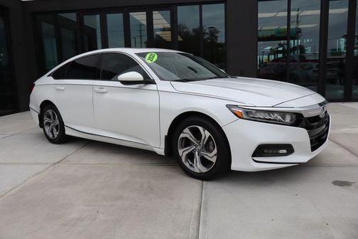 Platinum White Pearl 2020 Honda Accord EX 1.5T