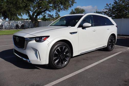 Rhodium White Premium 2024 Mazda CX-90 3.3 Turbo S Premium