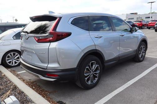 Silver 2022 Honda CR-V AWD EX-L